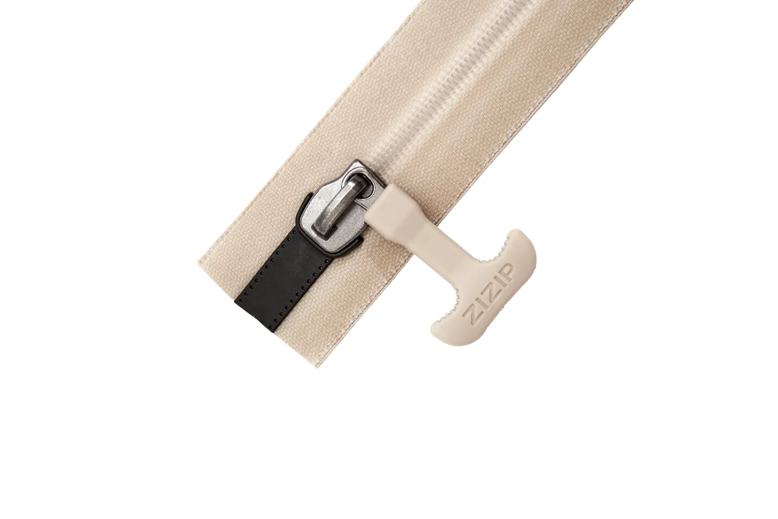 Beige AeroSeal Airtight Zipper