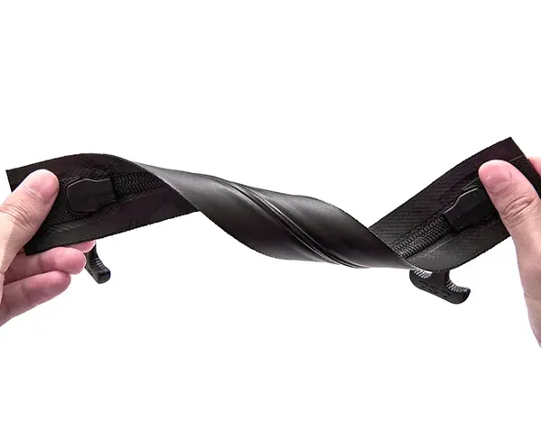 ZIZIP sealing zippers
